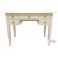 scrivania ROMA 5 in legno provenzale bianco con  5 cassetti e e colori country shabby chic online 